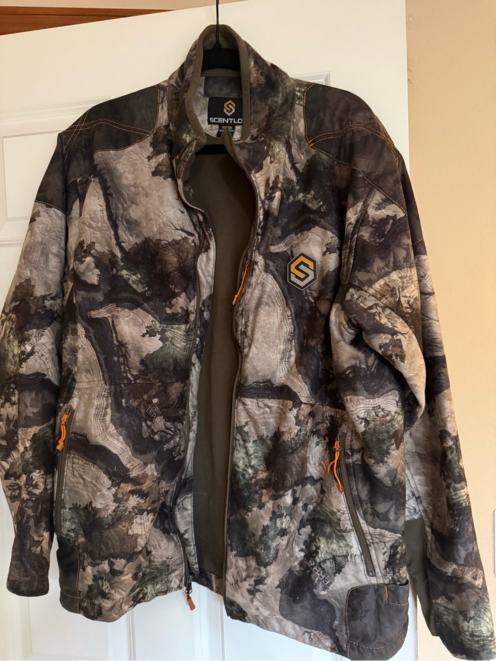 Scentlok Men's Camo Lightweight Shirt Jacket - Olive/Gray